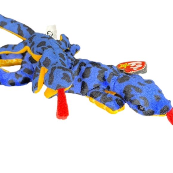 𝅺ty Beanie Babies Lizzy the Lizard, plus baby! McDonalds Teenie Beanie - 4033 - Picture 1 of 4